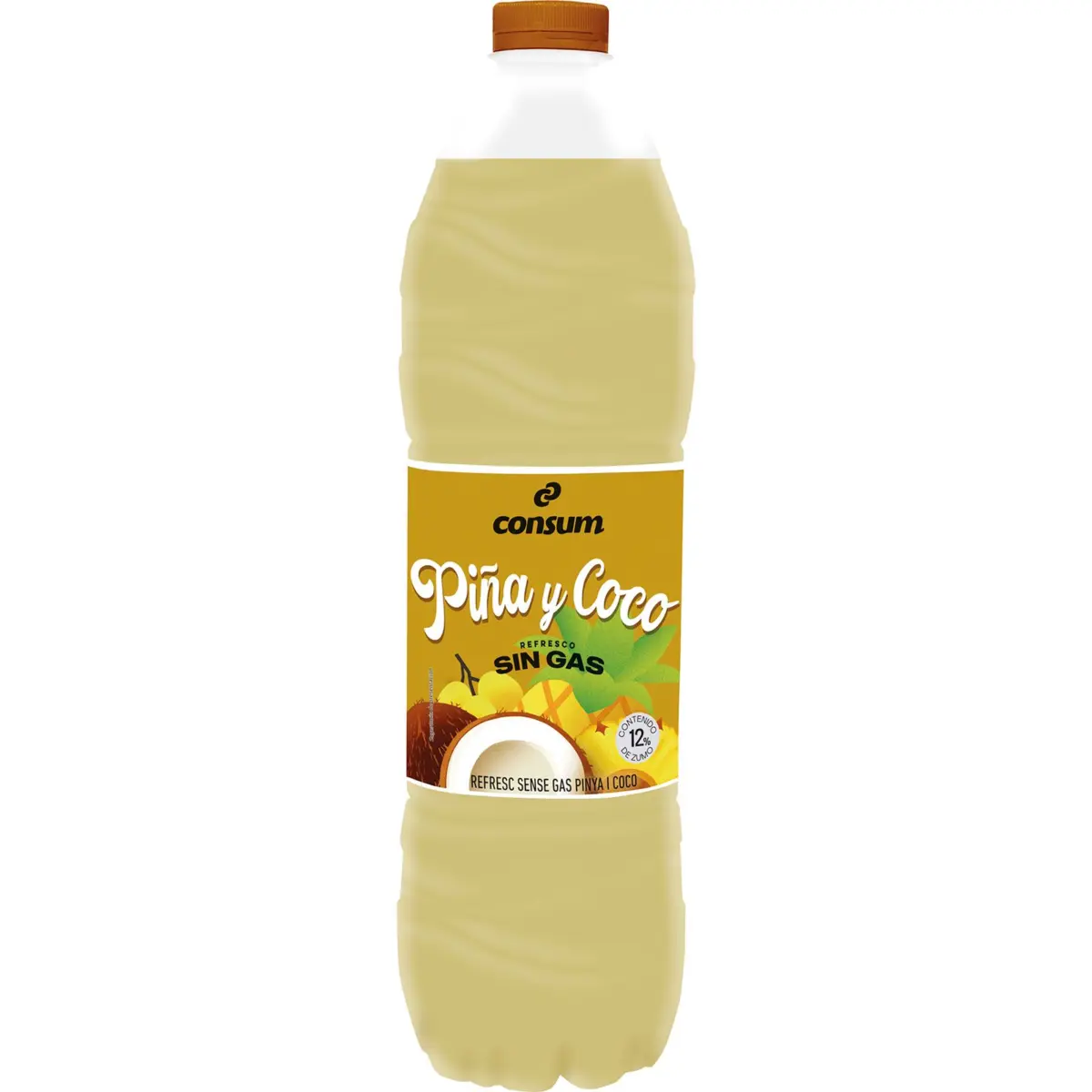 Still pineapple and coconut drink Consum