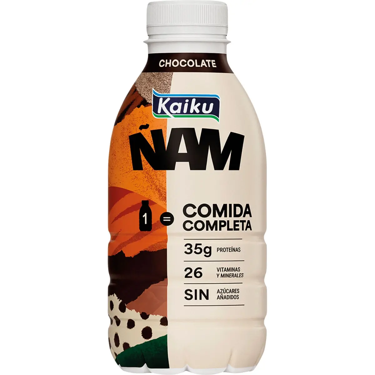 Kaiku Ñam complete meal chocolate