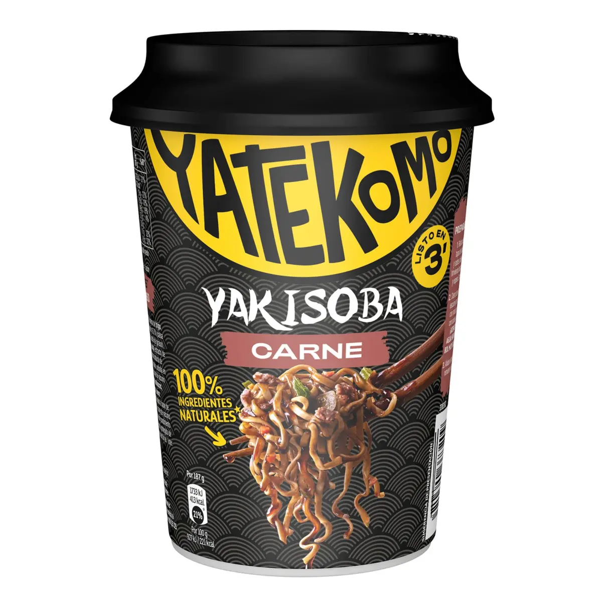 Yakisoba mit Rindfleisch Yatekomo