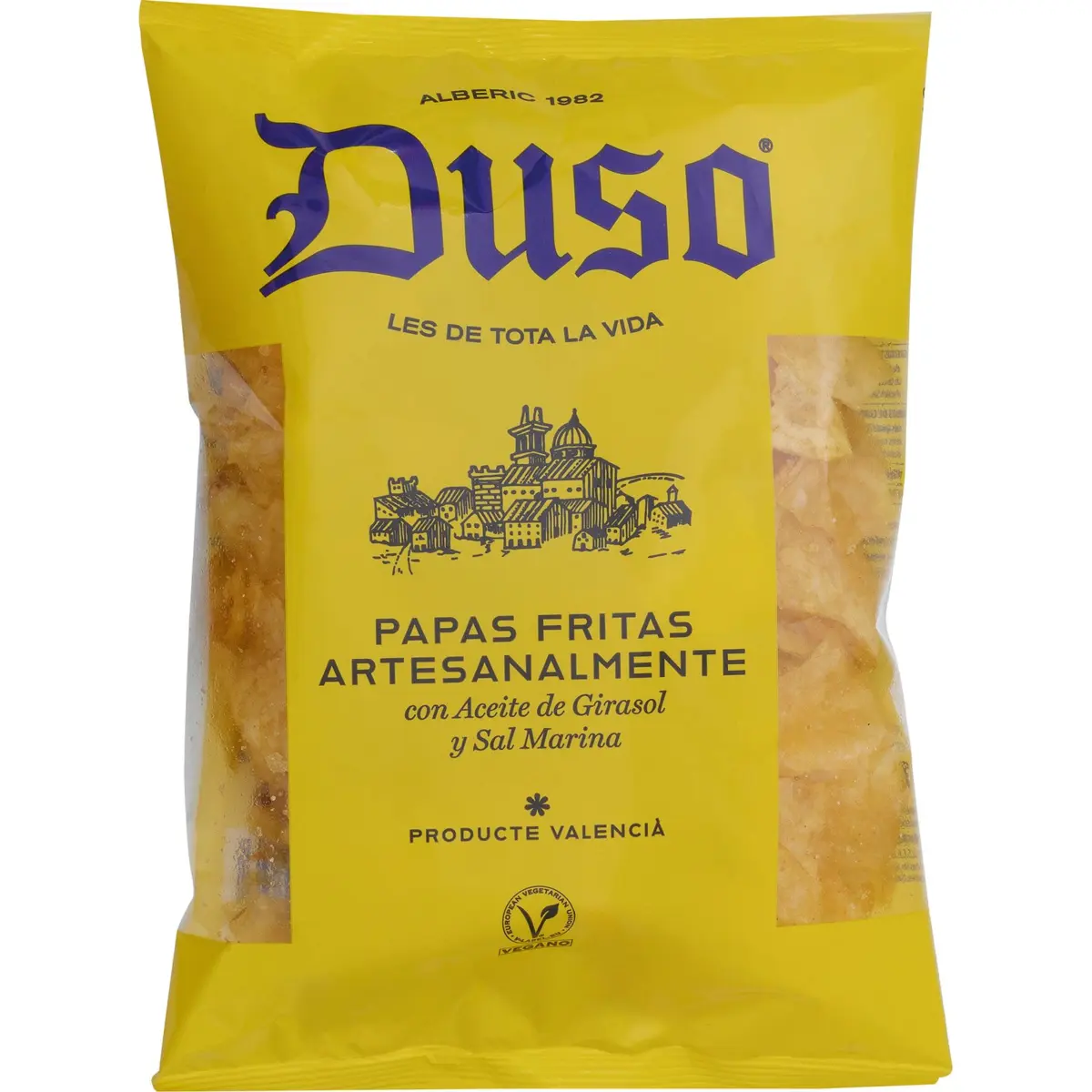 Patates fregides llises Duso