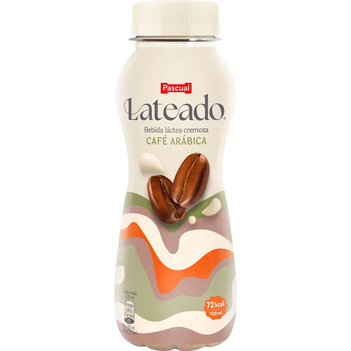 Boisson lactée onctueuse saveur café Latteado Pascual