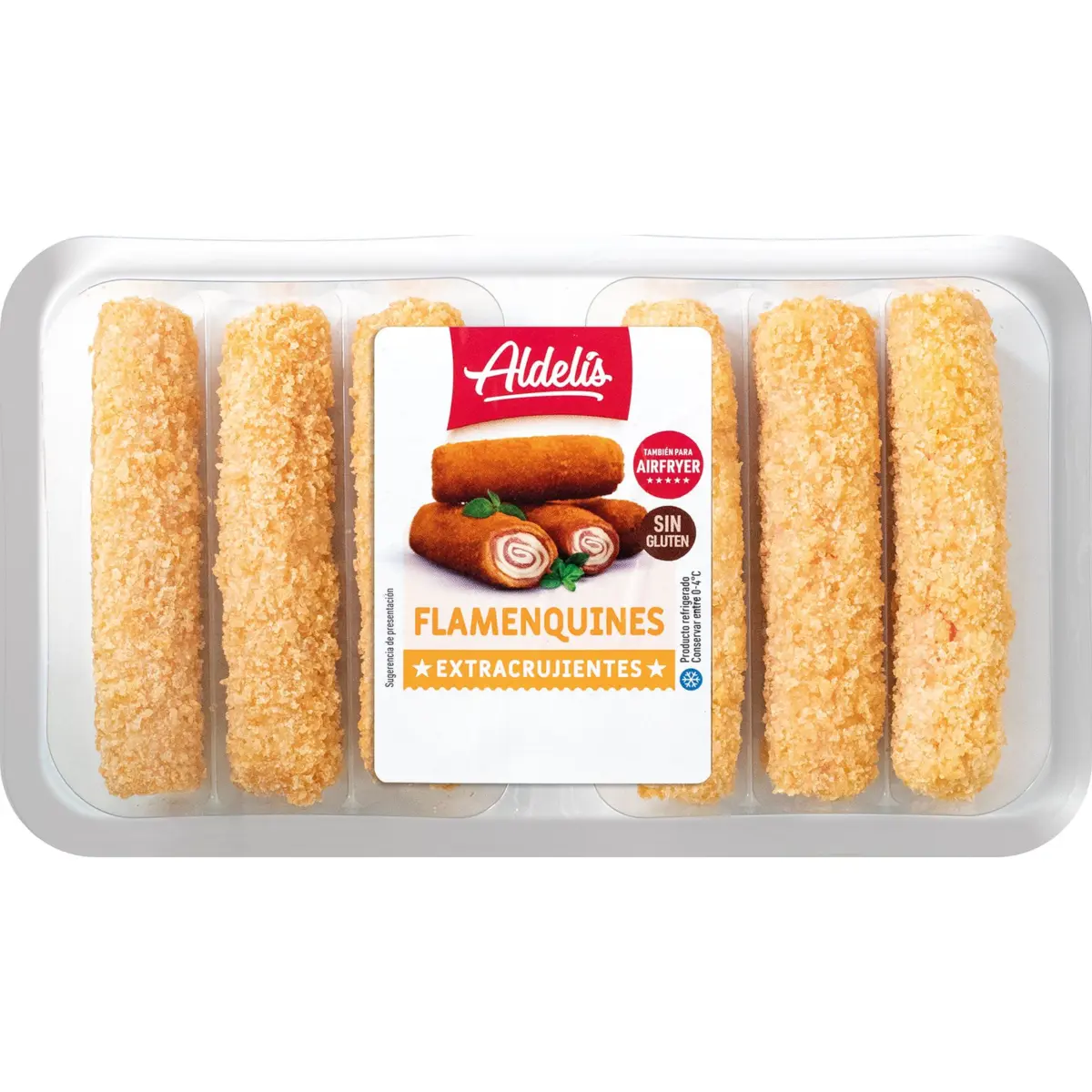 Flamenquines à la dinde et au fromage Aldelis