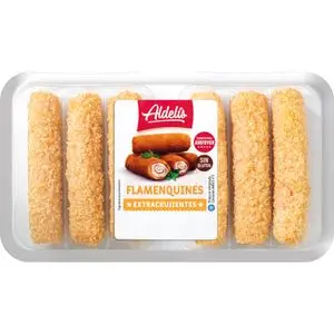 Flamenquines mit Pute und Käse Aldelis