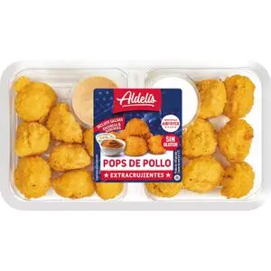 Extra-crispy chicken pops Aldelis