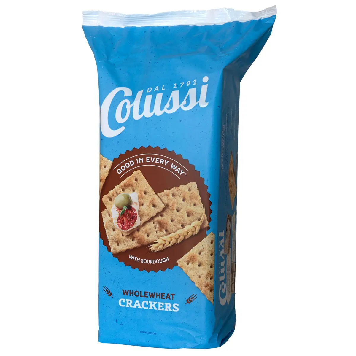 Wholegrain crackers Colussi
