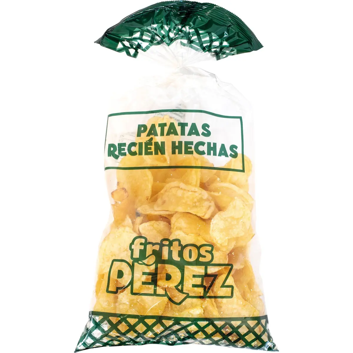 Freshly made potato crisps Fritoper