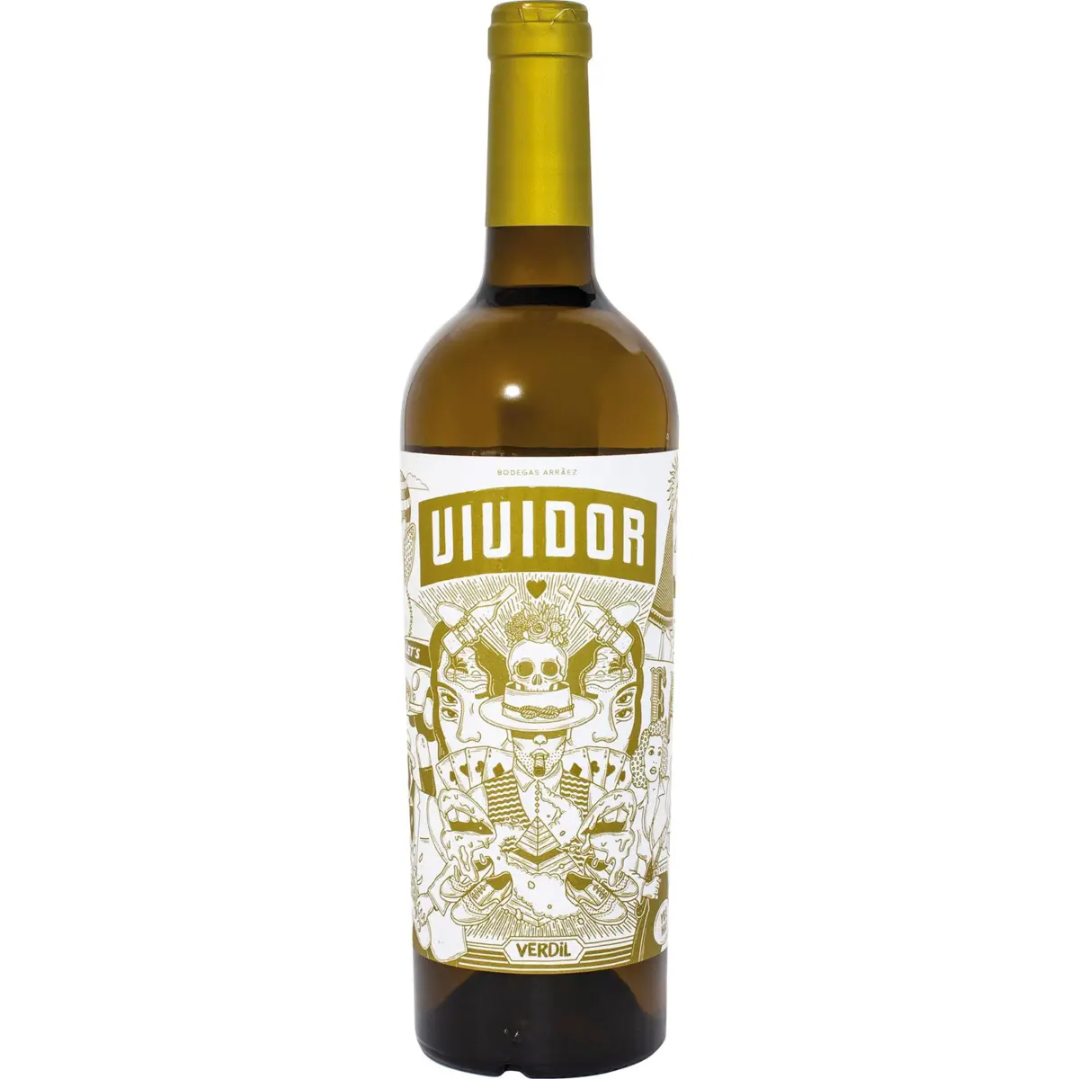 Vino Blanco Verdil D.O. Valencia Vividor