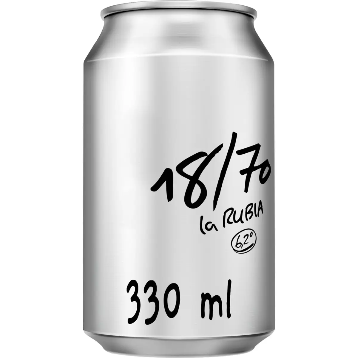 Craft-Bier, hell, Dose 18/70 Rubia