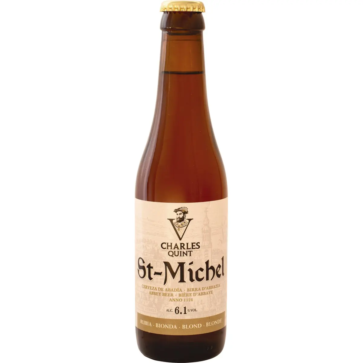 Bière Abadia Blond en bouteille Sant Michel