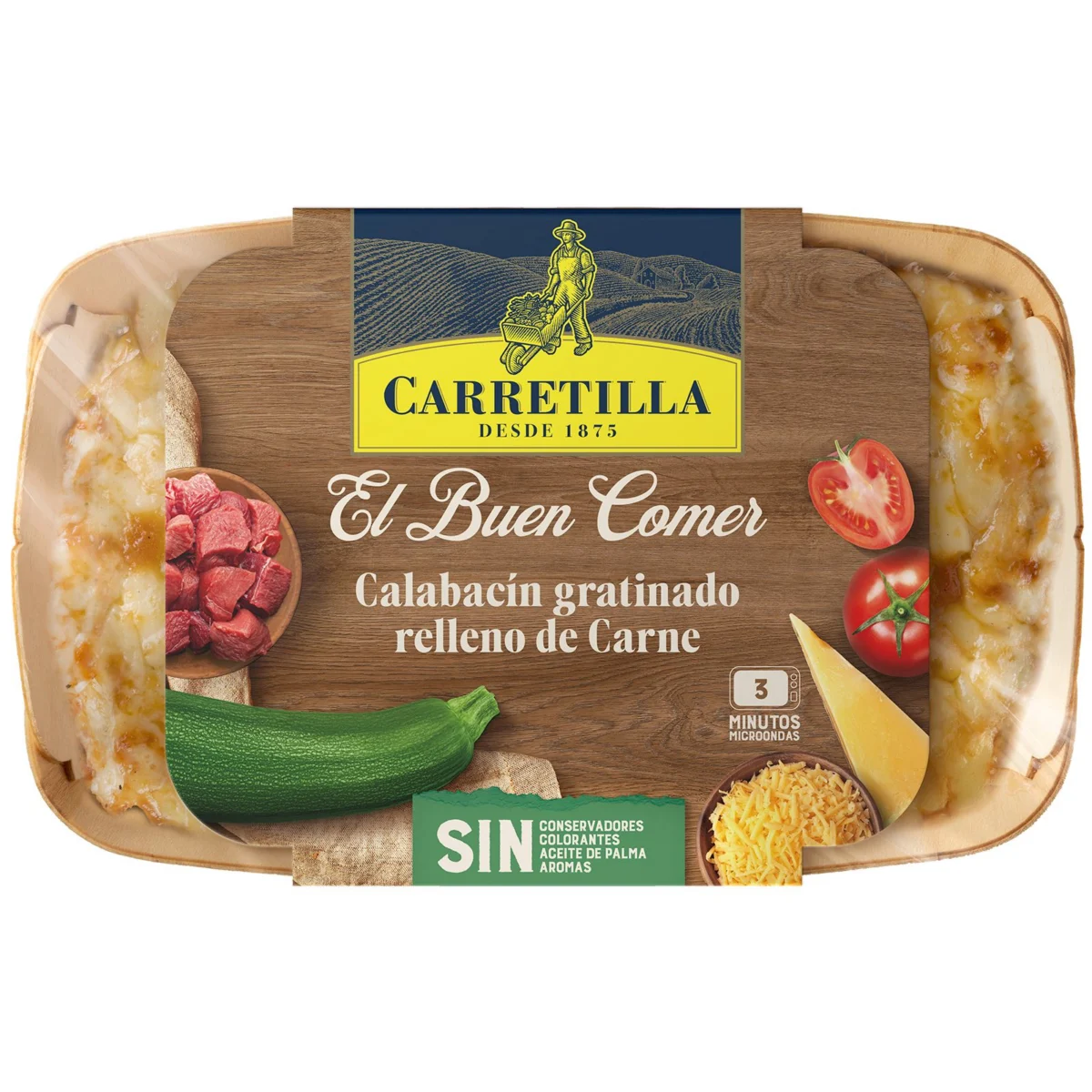 Meat-Stuffed Courgette Carretilla