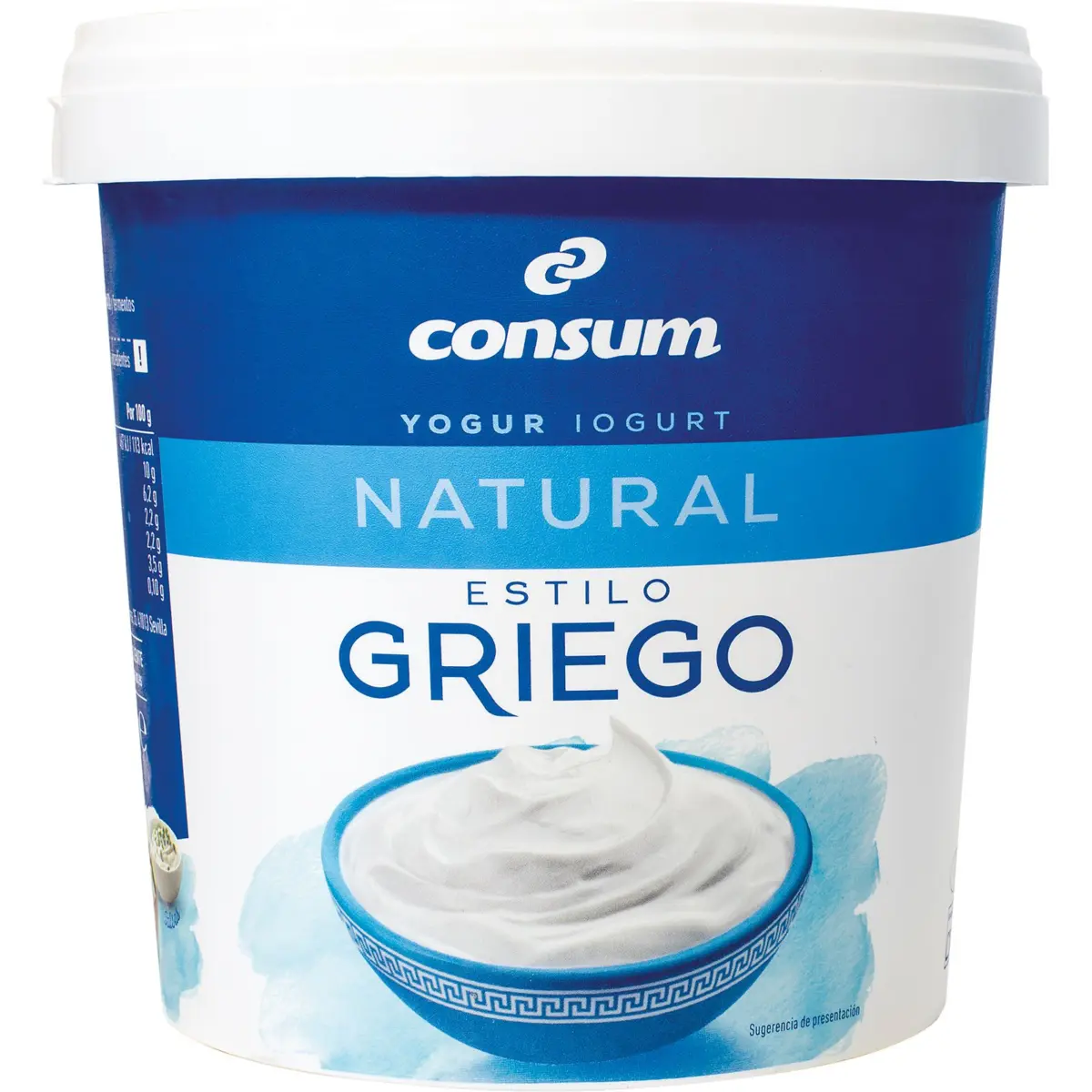 Iogurt grec natural Consum