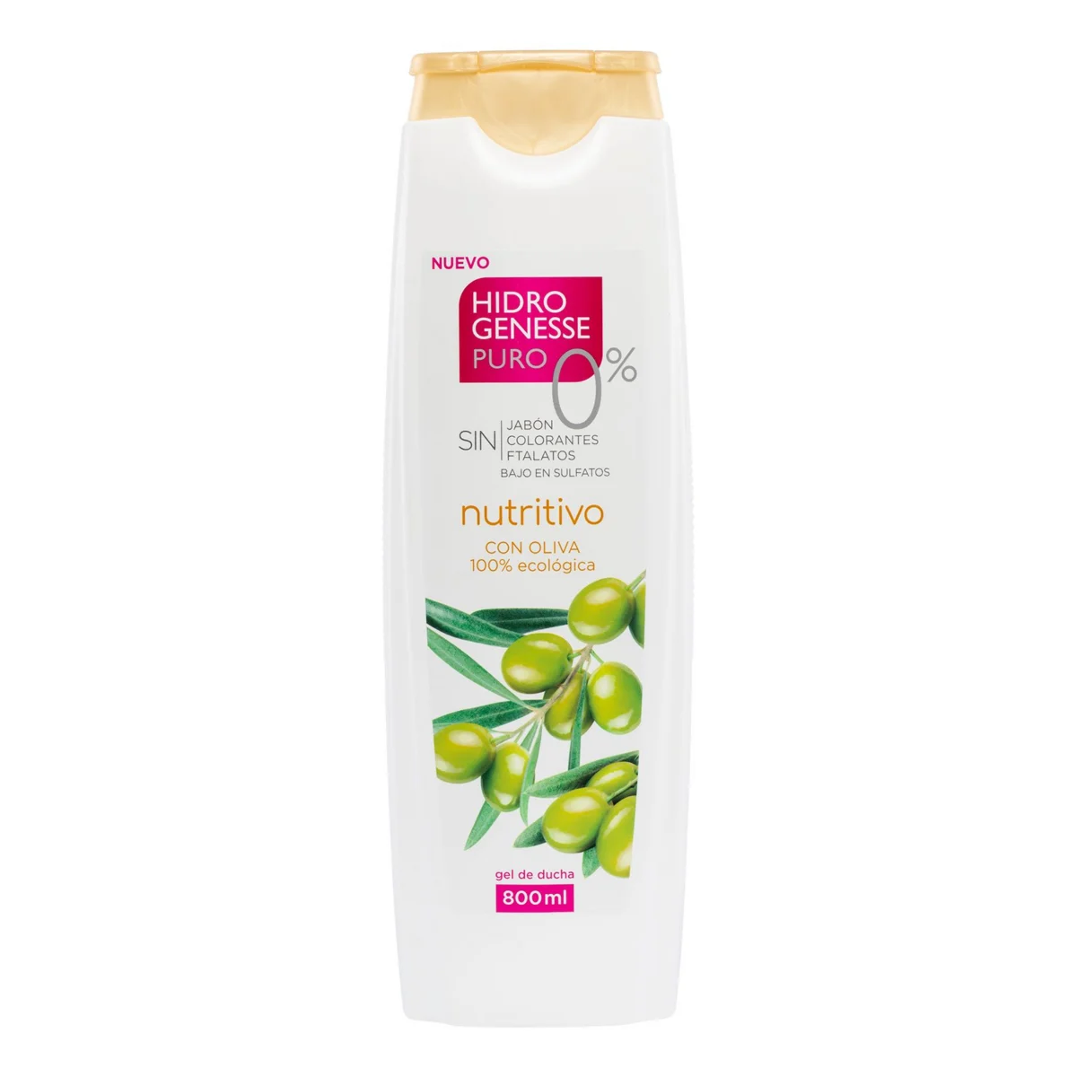 Gel douche nourrissant à l’olive Hidrogenesse