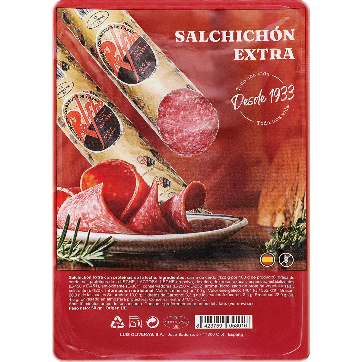 Сальчічон Extra Rolfho