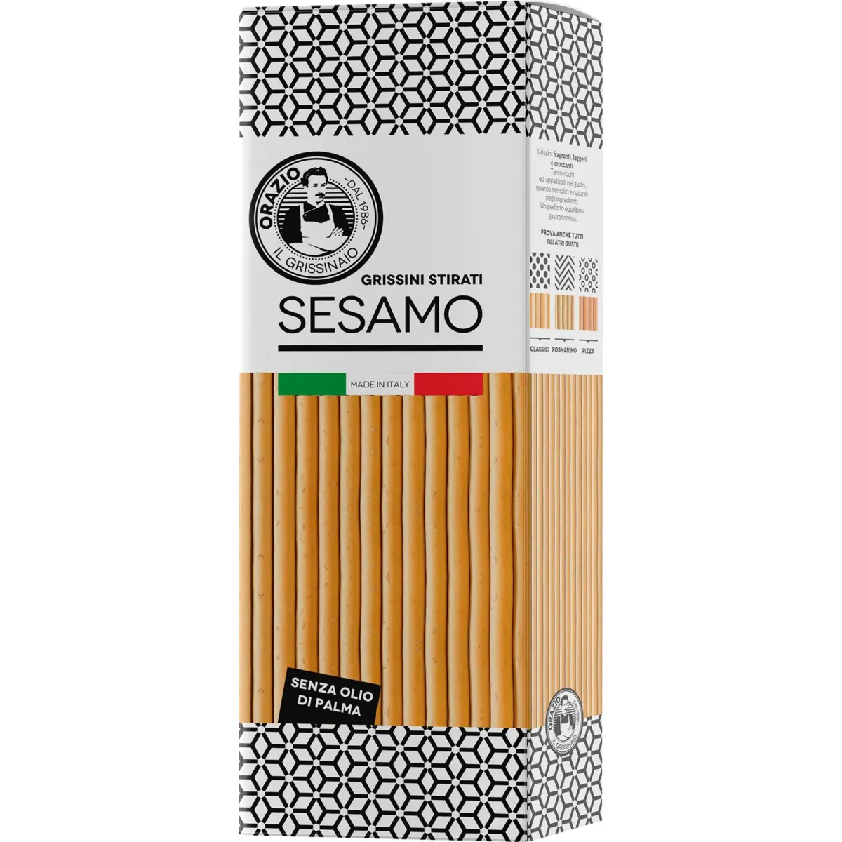 Grissini amb sèsam, 2 bossetes Orazio