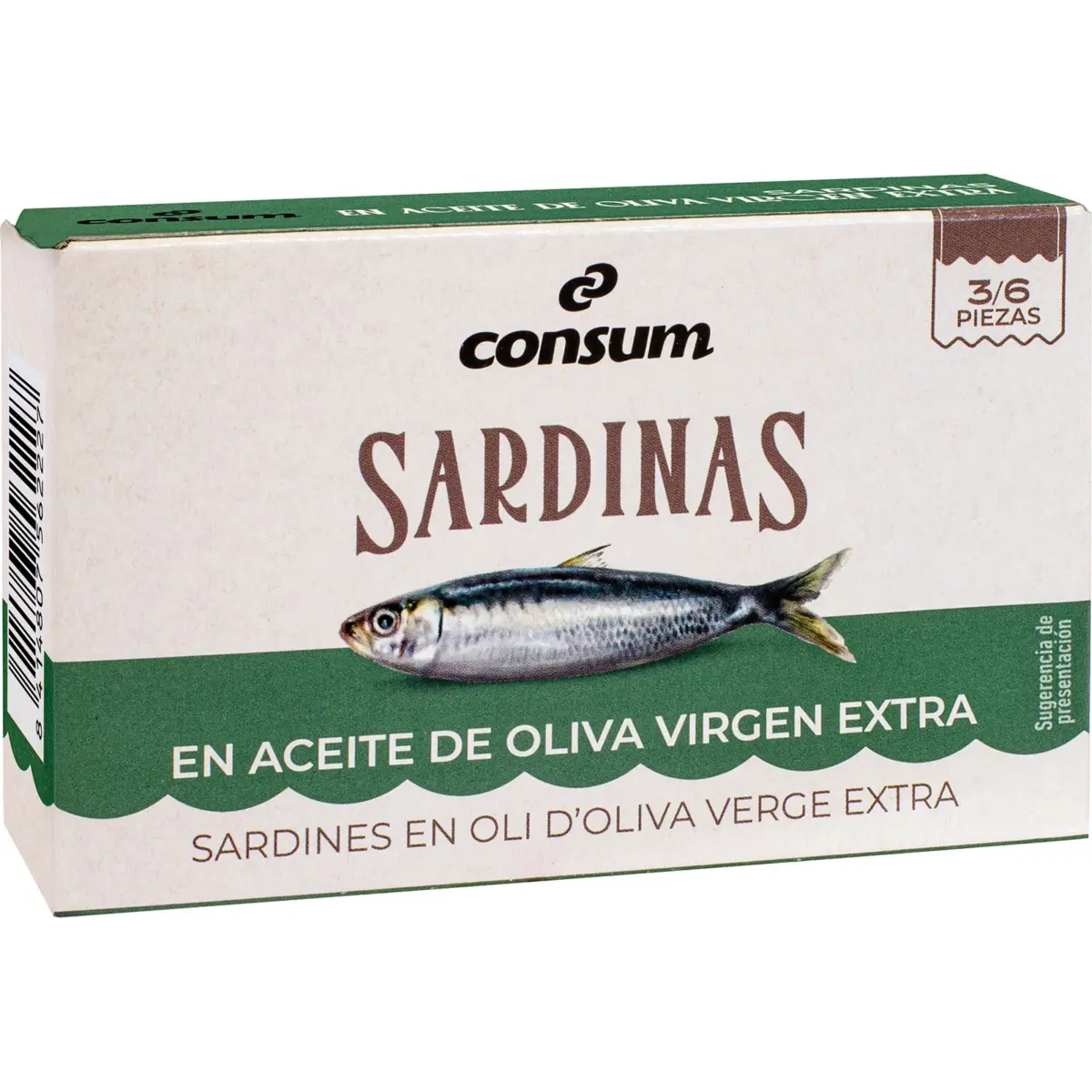 Frische Sardine in nativem Olivenöl extra Consum