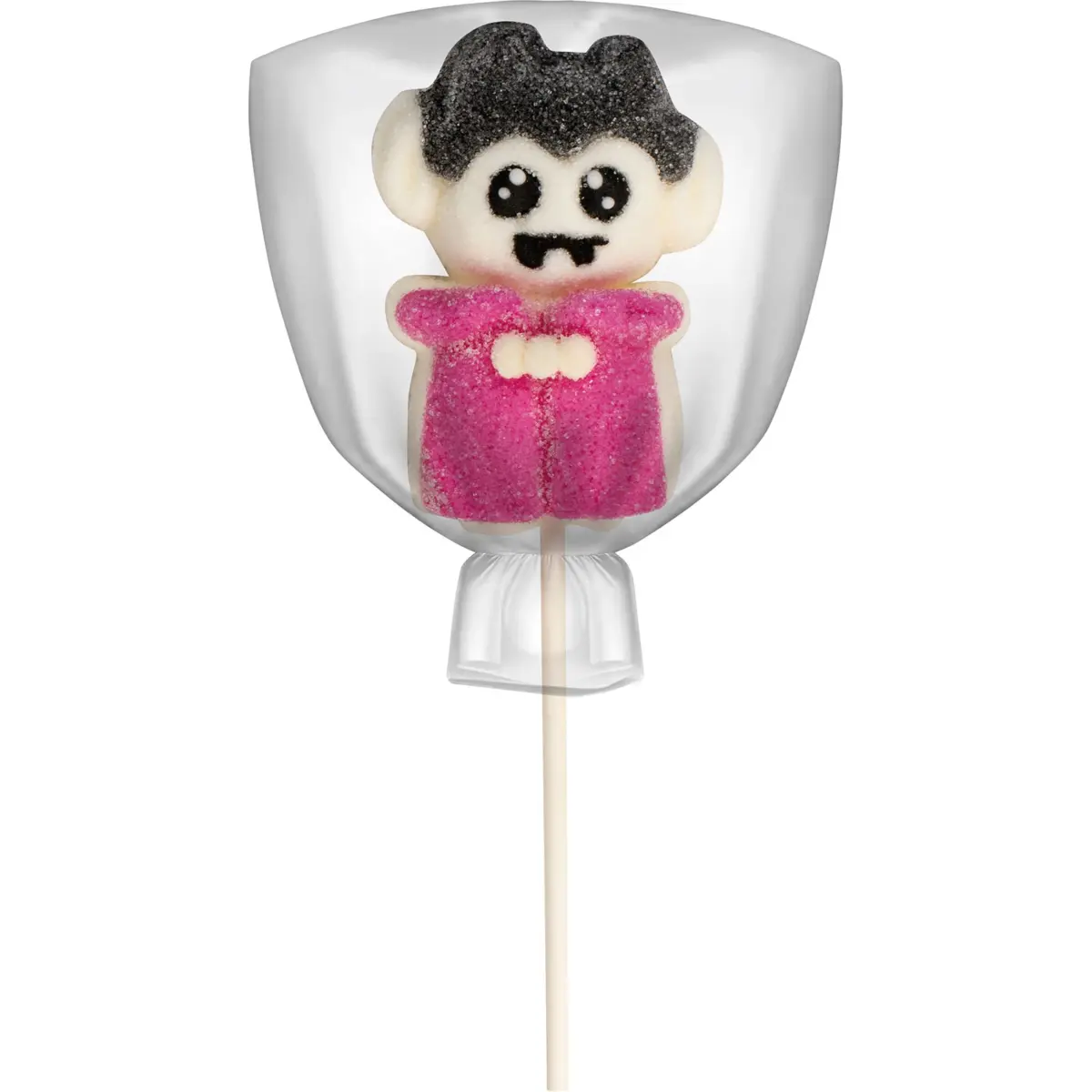 Lutscher mit Marshmallow Bip Halloween