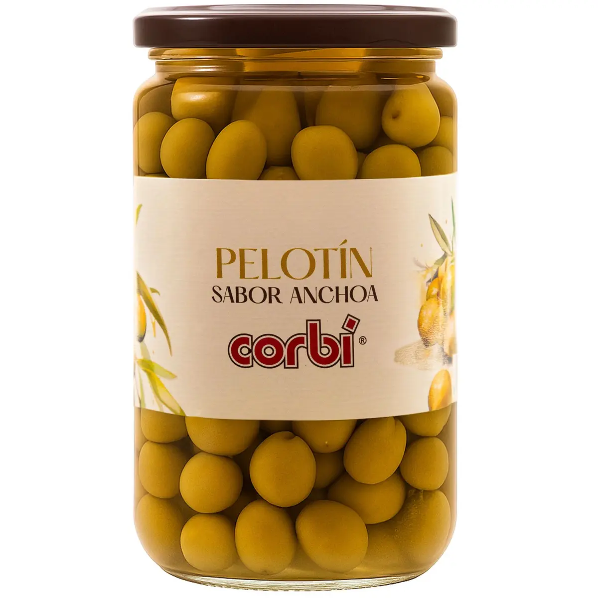 Olives Pelotín amb gust d’anxova Corbi