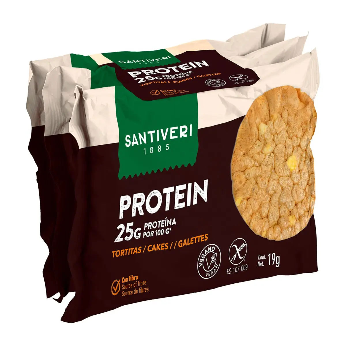 Tortitas de Proteína Santiveri