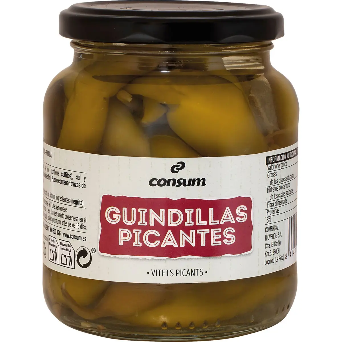 Bitxos picants en vinagre Consum