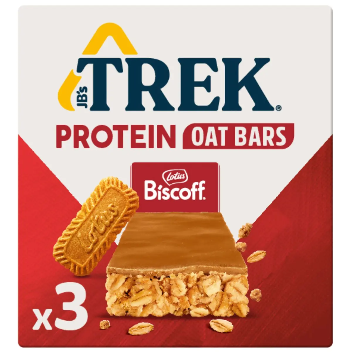Протеиновый овсяный батончик Biscoff Trek