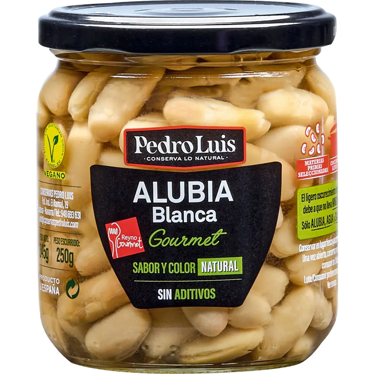 Mongetes blanques en pot Pedro Luis