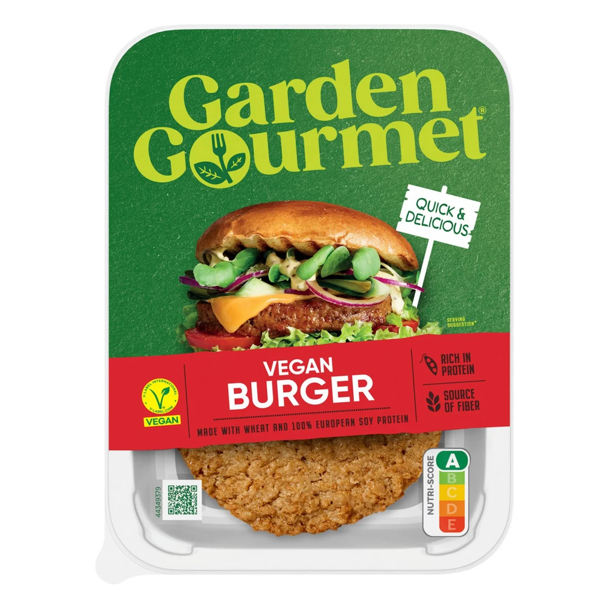 Веганский бургер Garden Gourm