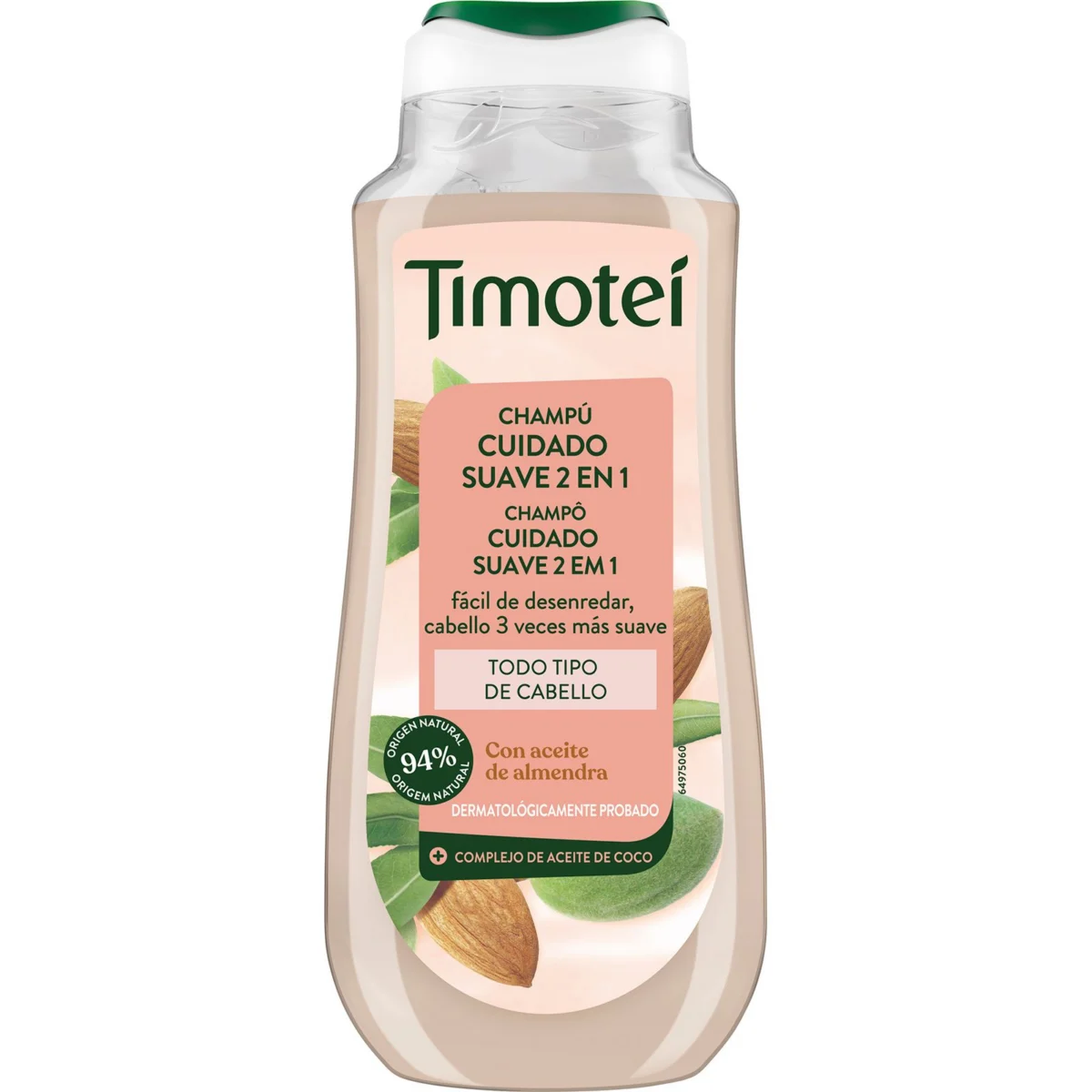 Xampú 2 en 1 Timotei