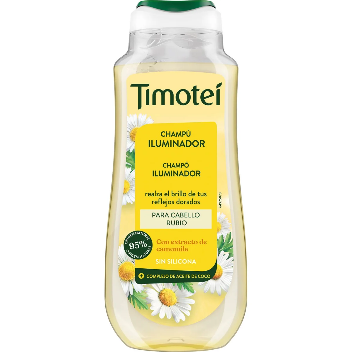 Xampú de camamilla Timotei
