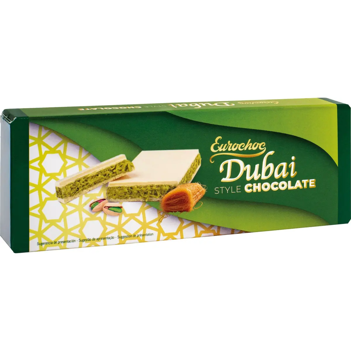 Chocolat blanc Stylo Dubai Eurochoc