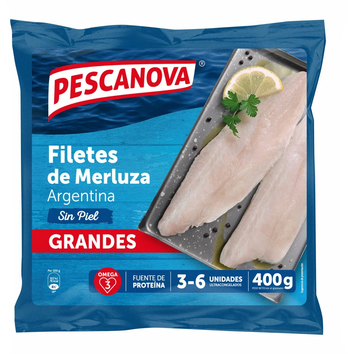 Filete de Merluza Argentina Pescanova