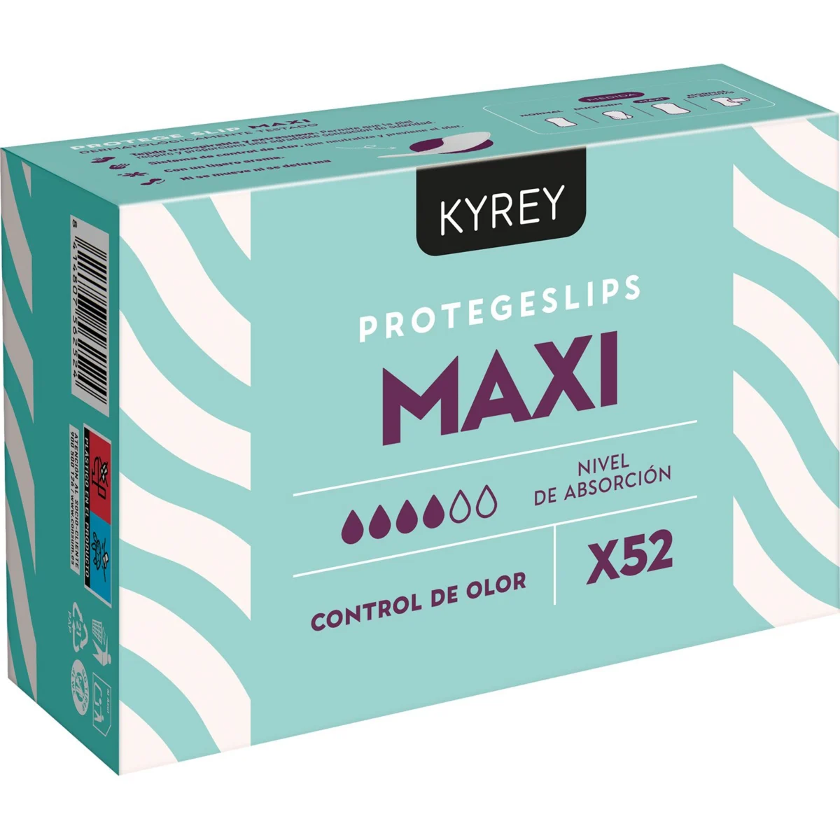 Maxi-Intim-Slipeinlagen Kyrey