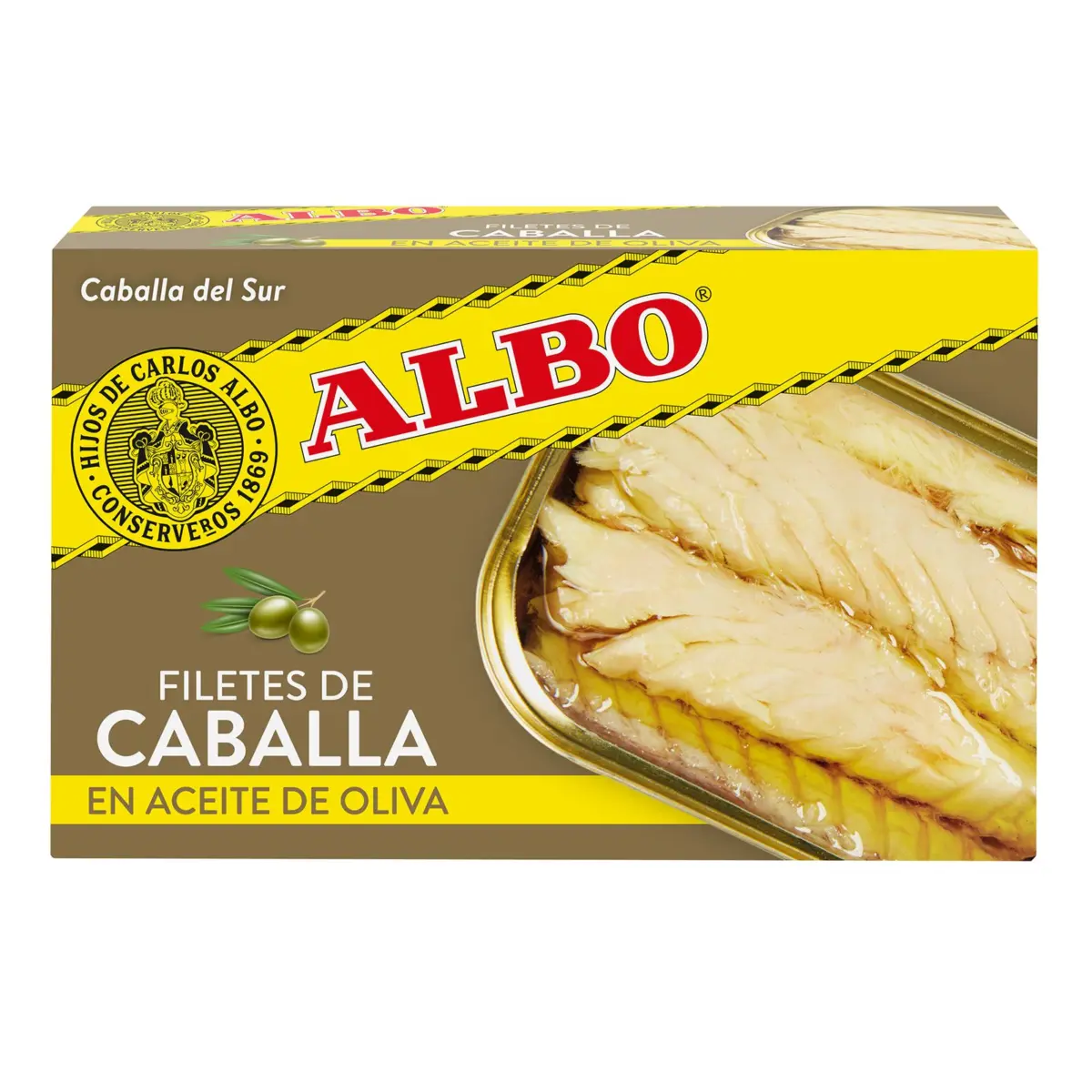 Makrelenfilets in Olivenöl Albo