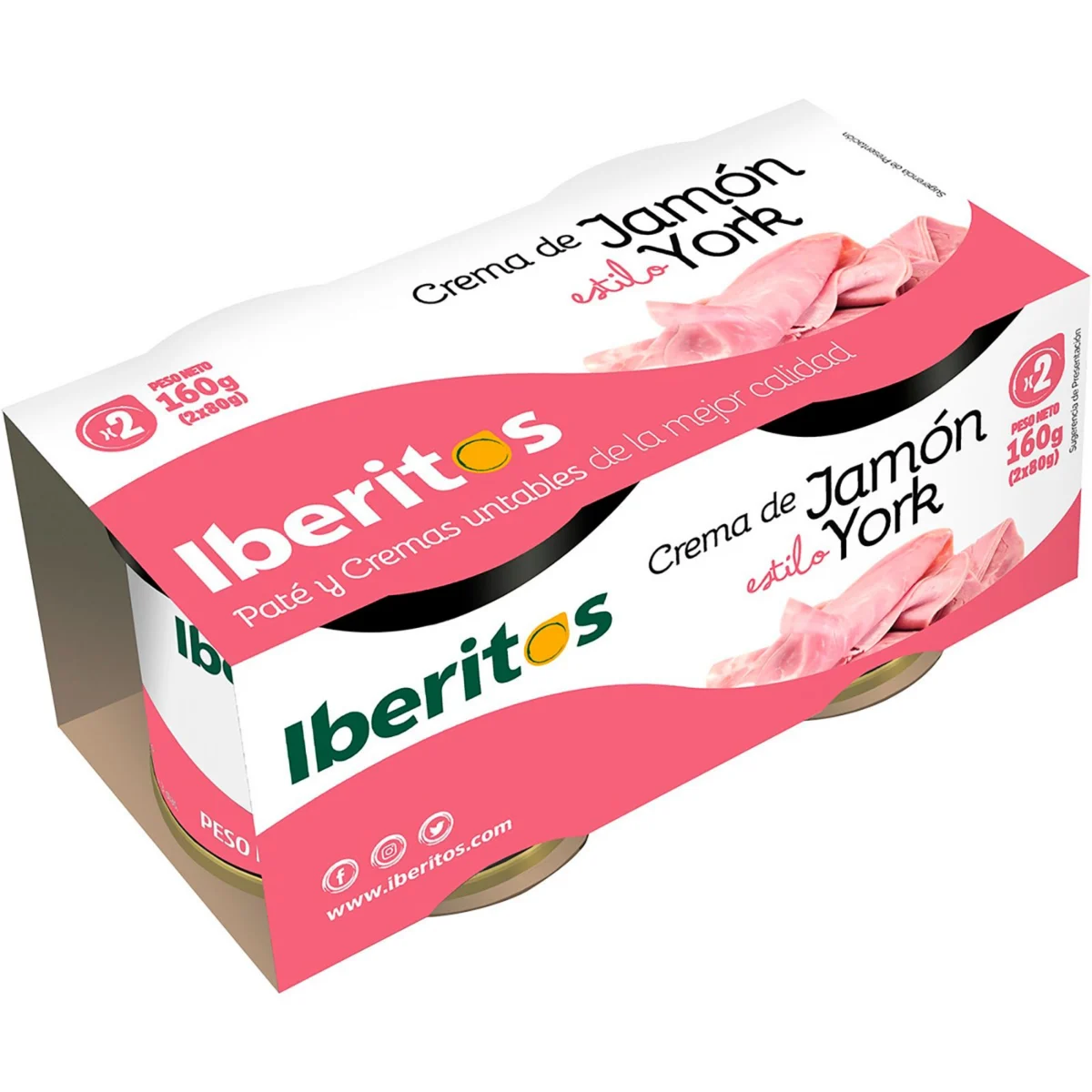 Crema de York Pack 2 Iberitos