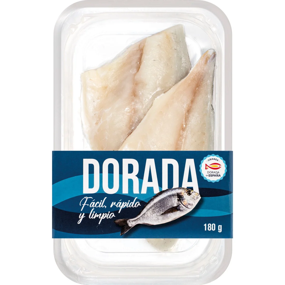 Filete Dorada 180gr Crianza de España