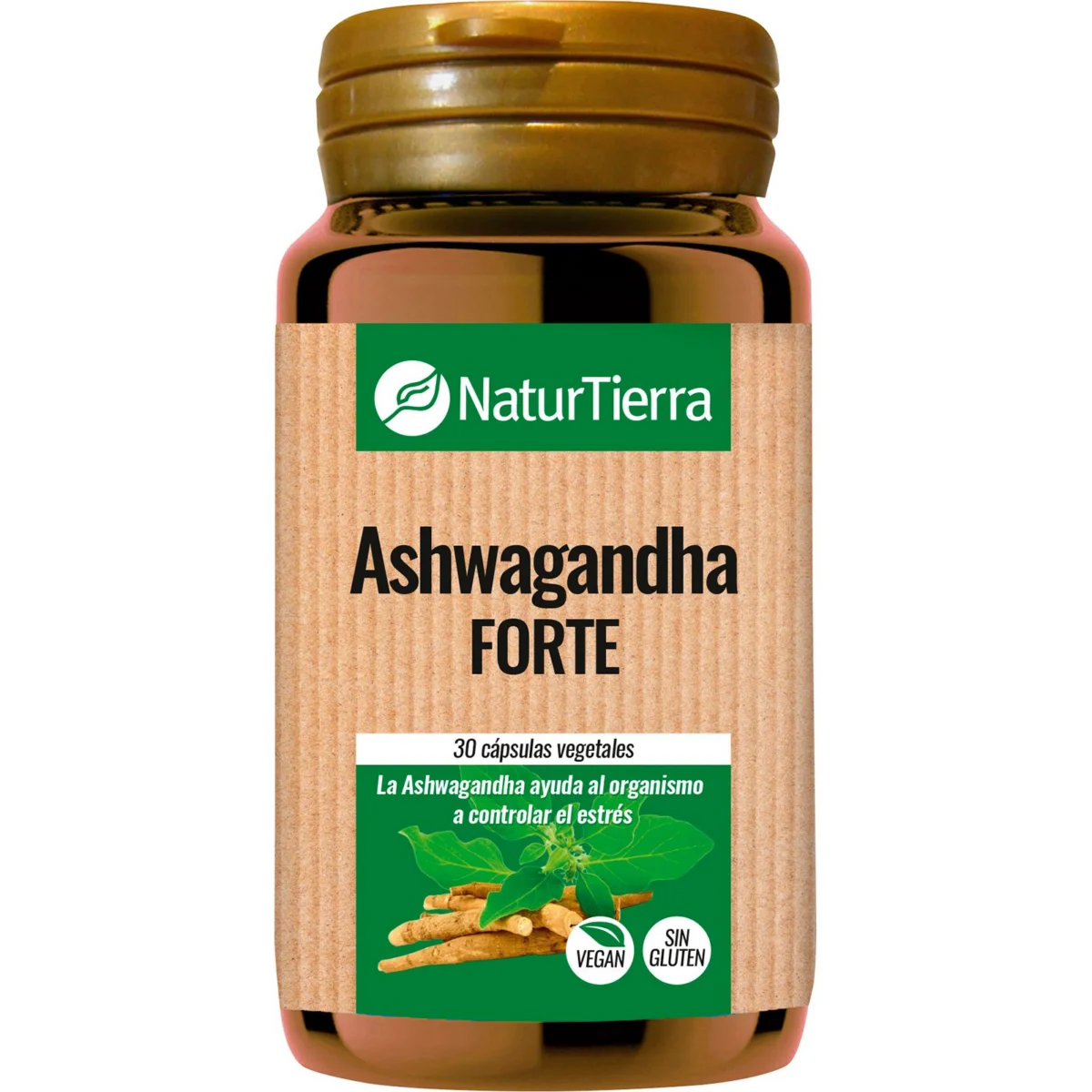 Ashwagandha Forte per al control de l'estrès Naturtierra