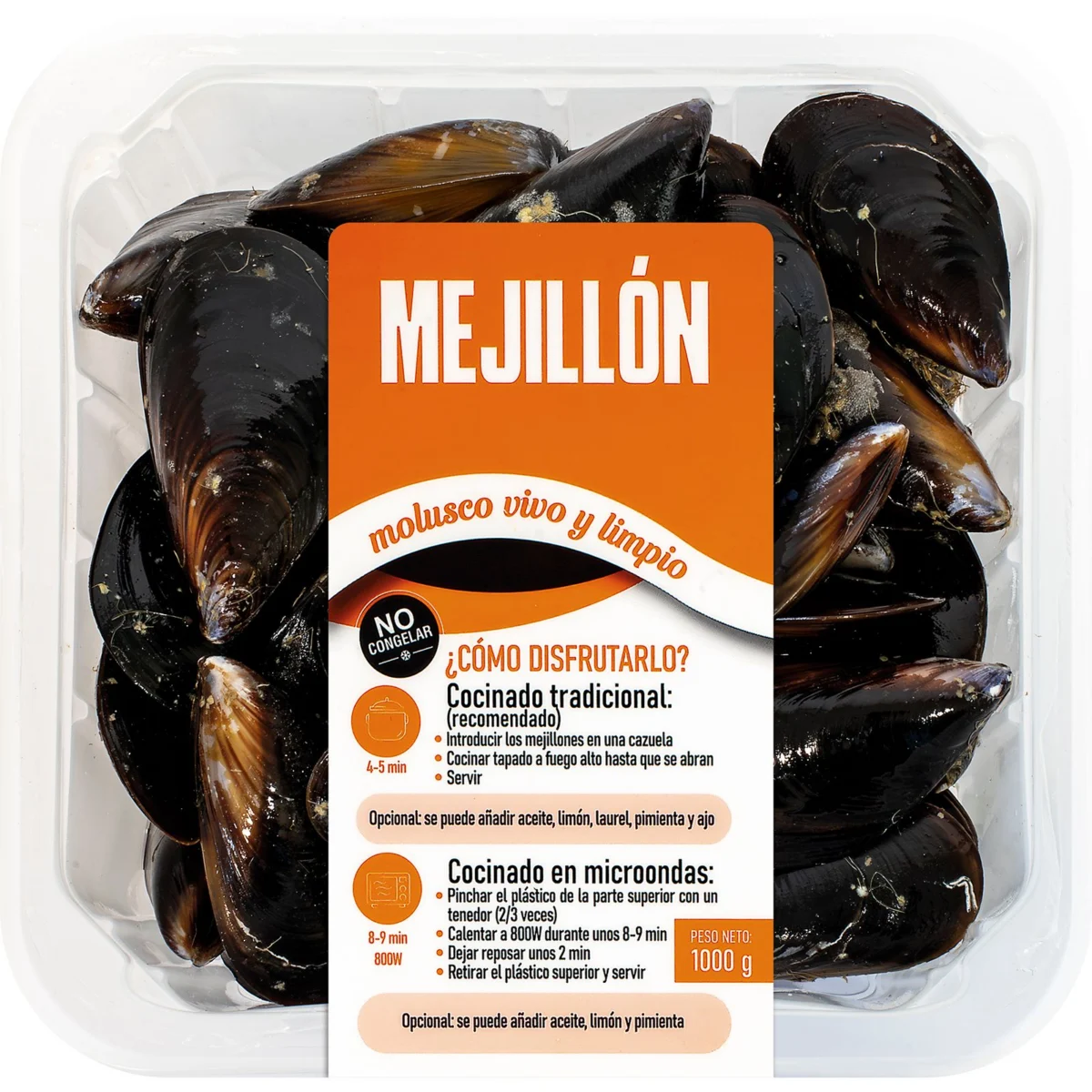 Moules vivantes