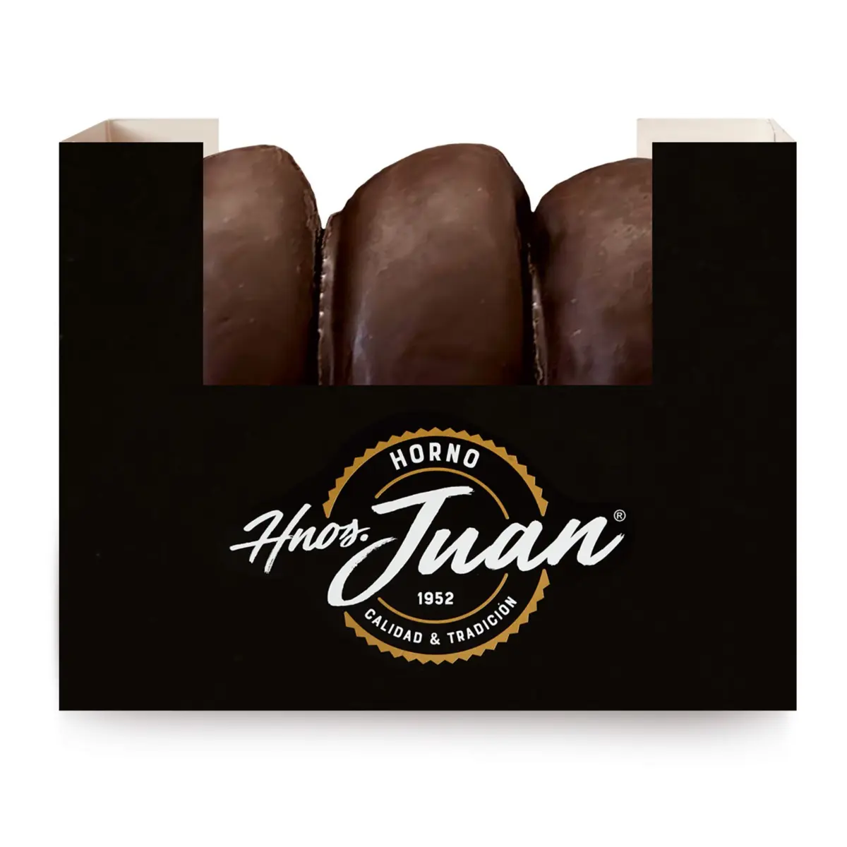 Chocolate doughnuts, 3 units Hnos. Juan