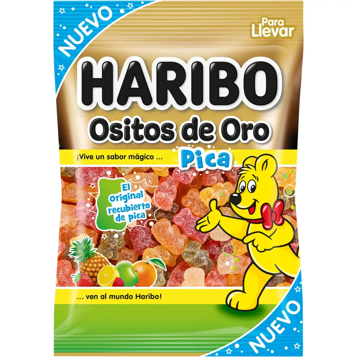 Золотой кислый мишка Haribo