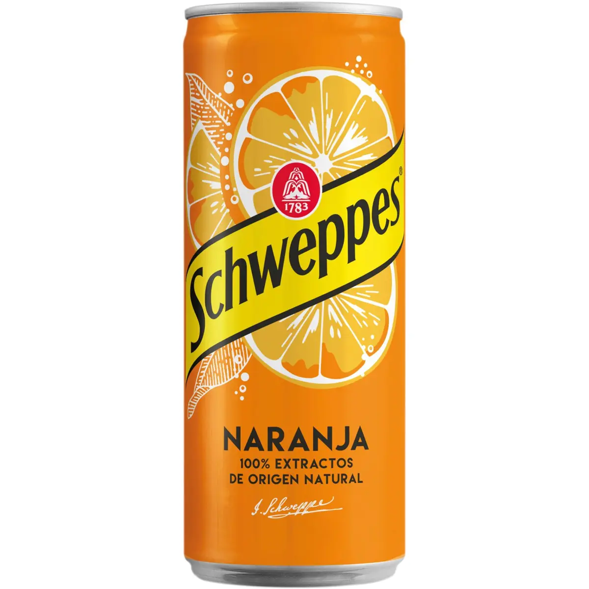 Refresco Naranja Lata Schweppes