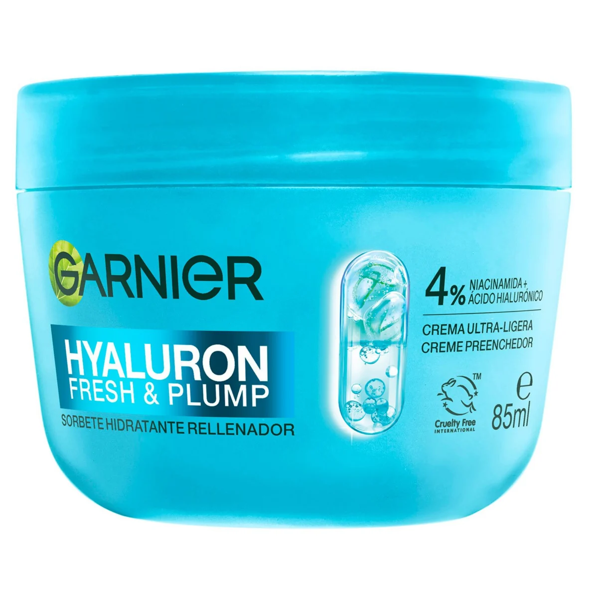 Crème sorbet hydratante à l’acide hyaluronique Garnier