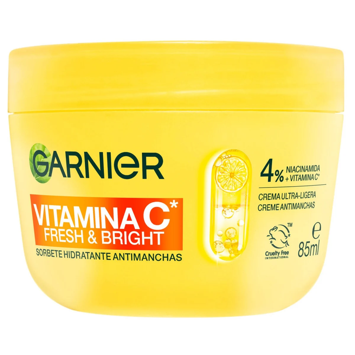 Feuchtigkeitscreme-Sorbet mit Vitamin C Garnier