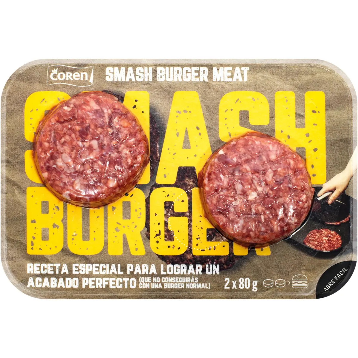 Beef smash burger Coren