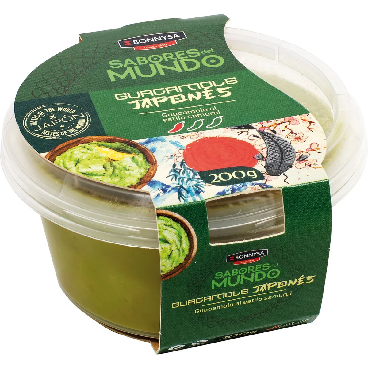 Japanisches Guacamole, Schale