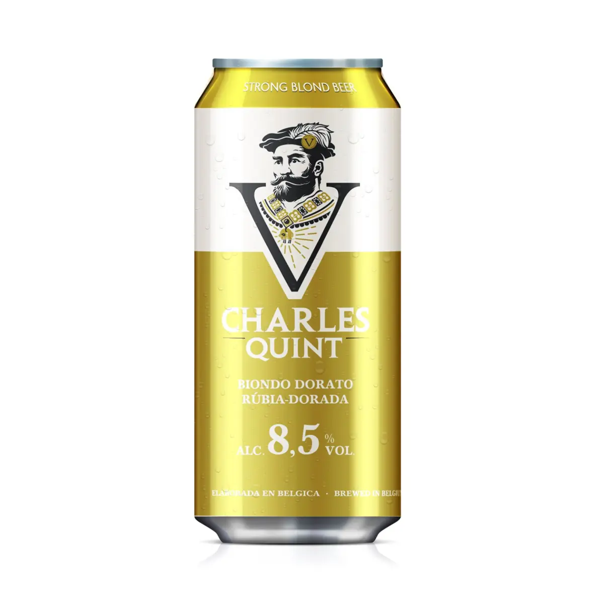 Світле пиво Charles V, банка