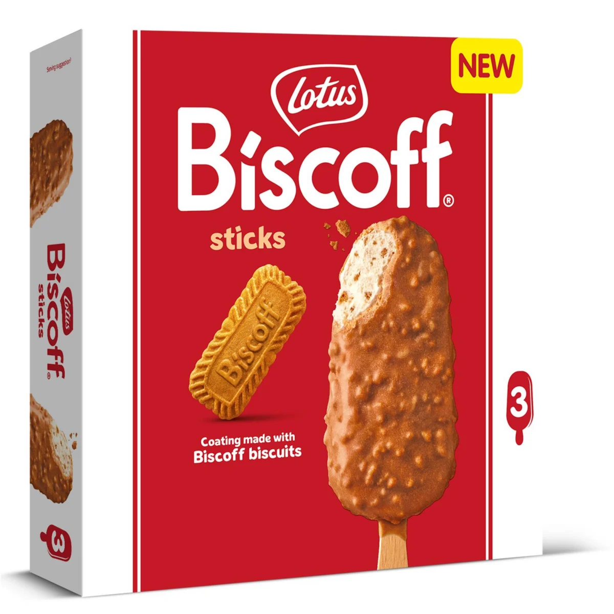 Bombón Biscoff 3 Unidades Lotus
