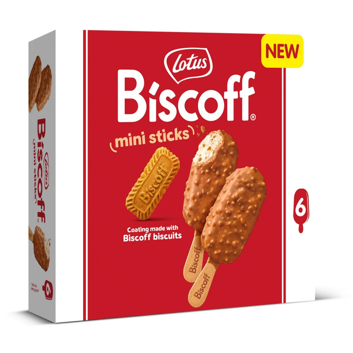 Mini Bombón Biscoff 6 Unidades Lotus
