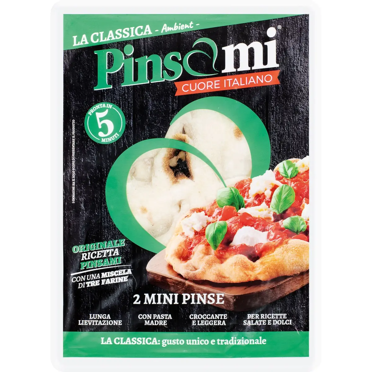 Classic Mini Pinsa, 2 Units Pinsami