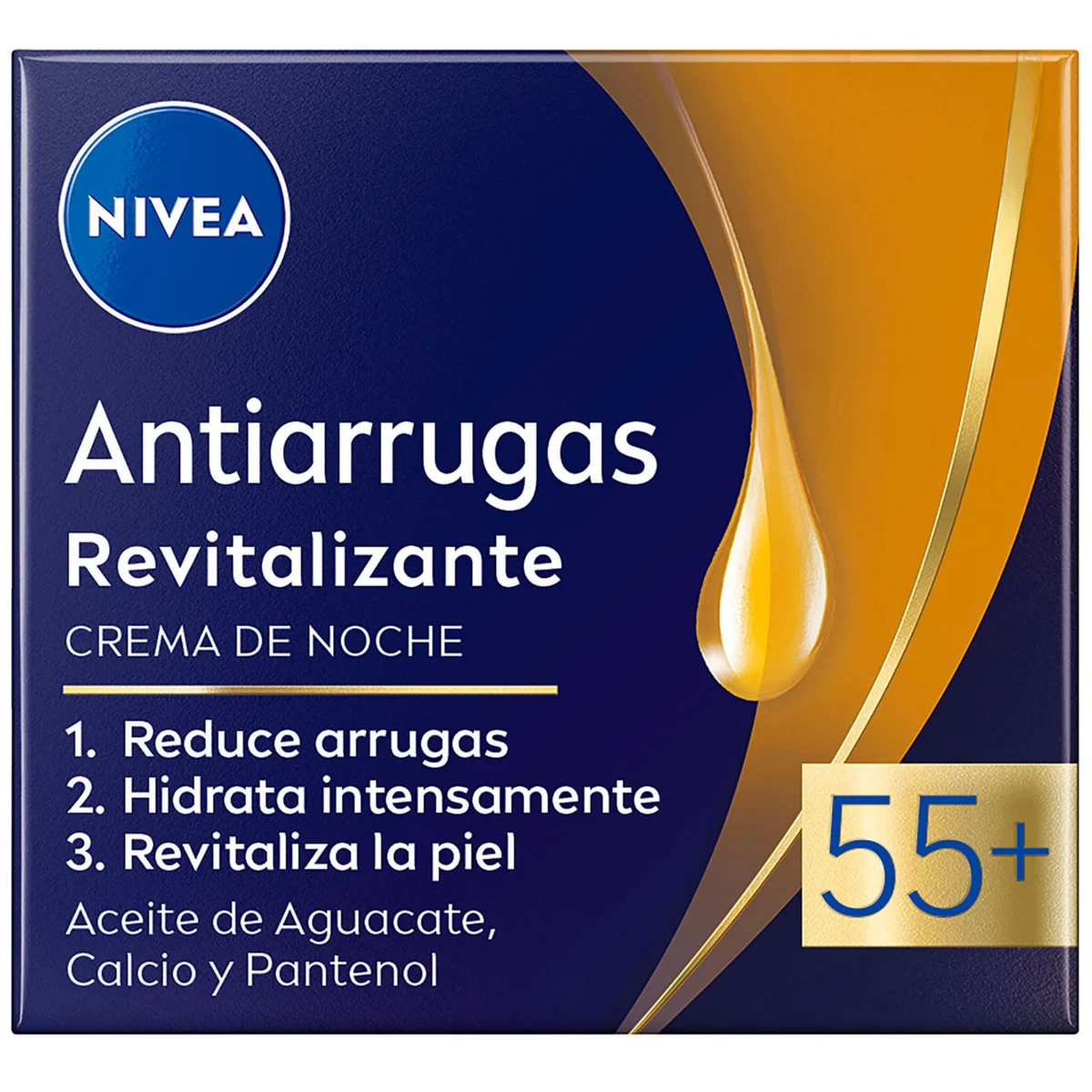 Crema de nit antiarrugues Revitaliz. 55+ Nivea