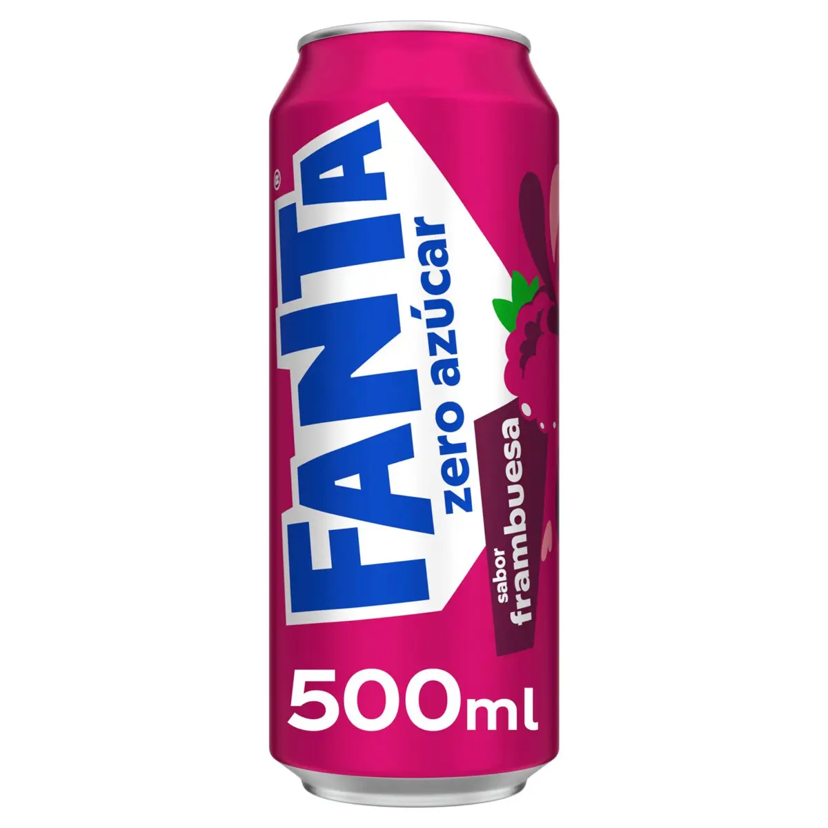 Raspberry Zero soft drink can Fanta