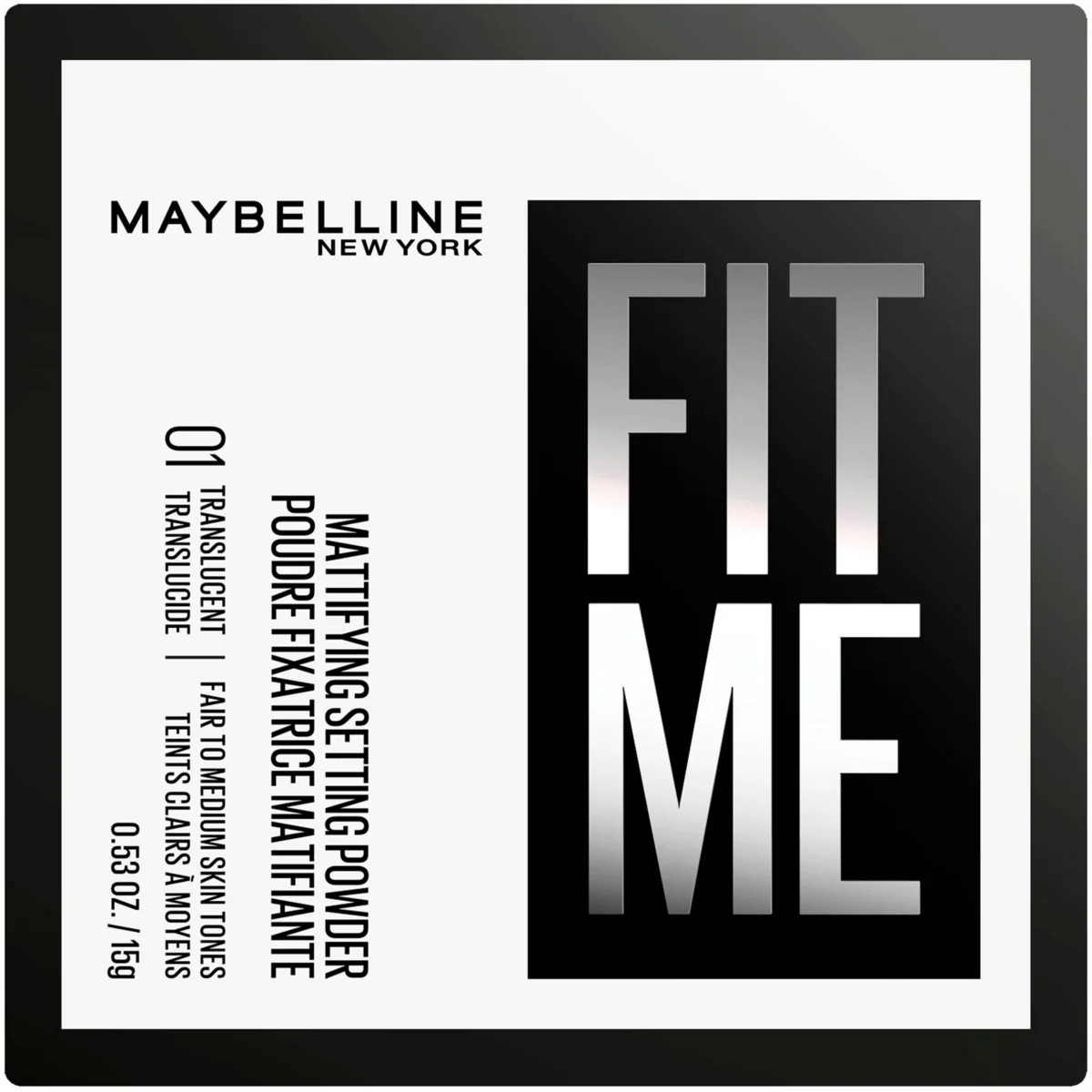 Transparentes Fixierpuder Fit Me Maybelline